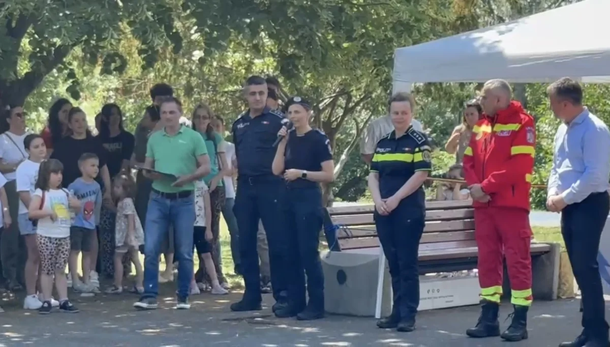 Orășelul Copiilor a animat Parcul Europa din Arad pe 7 iunie