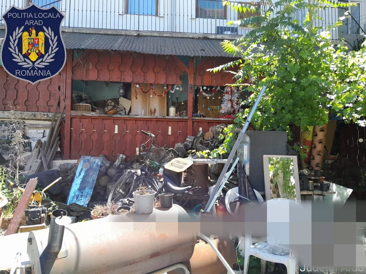 Amendă de 6.000 de lei pentru ocuparea abuzivă a curții comune într-un condominiu din Piața Plevnei, Arad