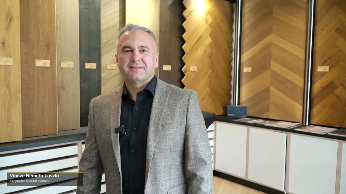 Showroom Natural Homes inaugurat în Arad pe strada Petru Rareș 11