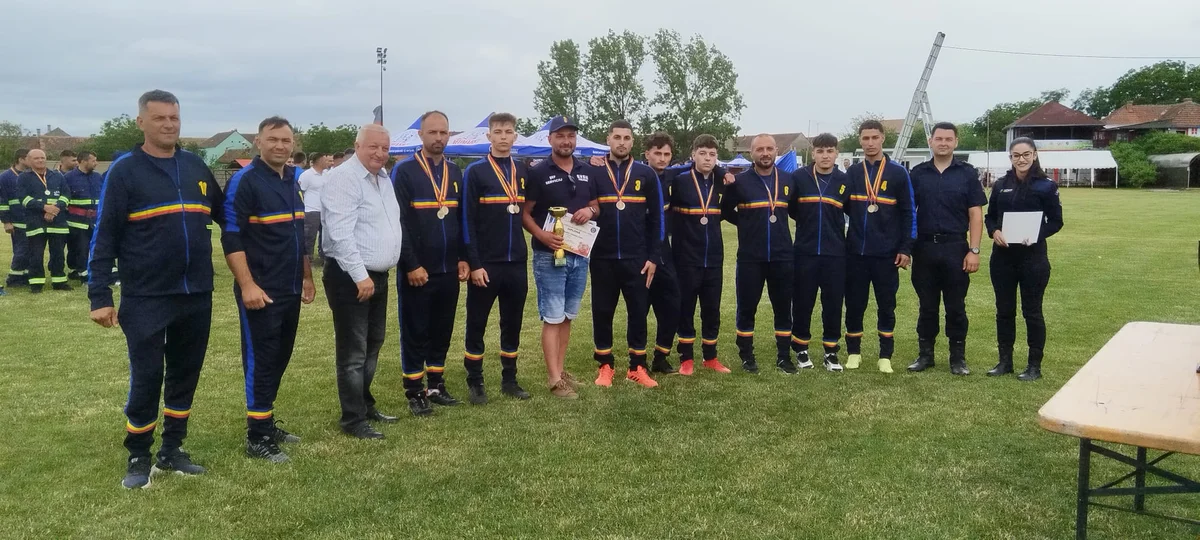 Concursurile ISU Arad pentru situații de urgență și-au desemnat câștigătorii la Zăbrani