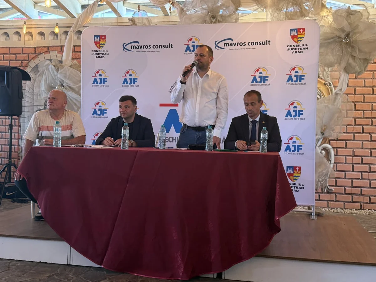Răzvan Cadar a fost reales președinte al AJF Arad pentru al doilea mandat
