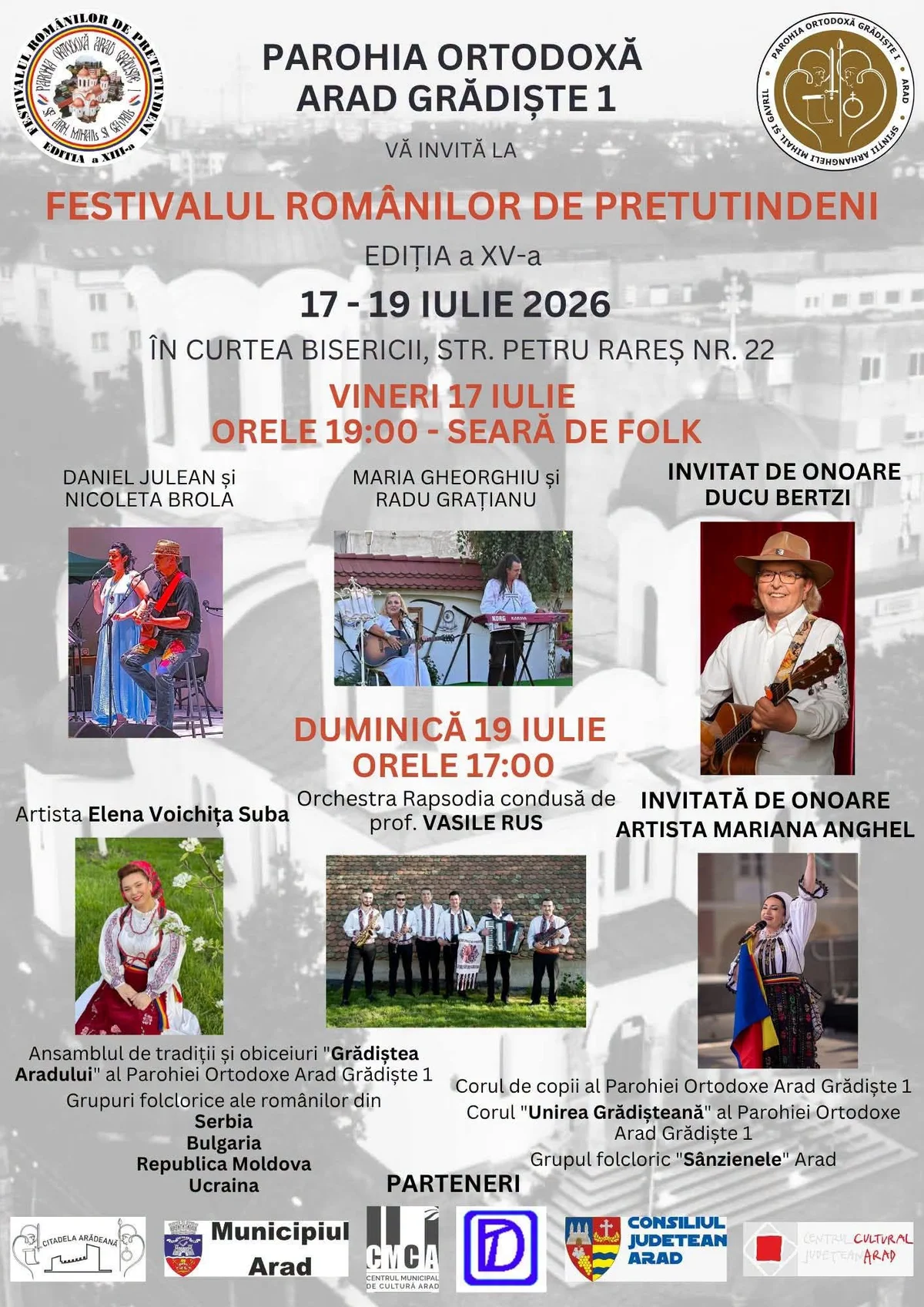 Festivalul Românilor de Pretutindeni, ediția a XV-a, la Arad