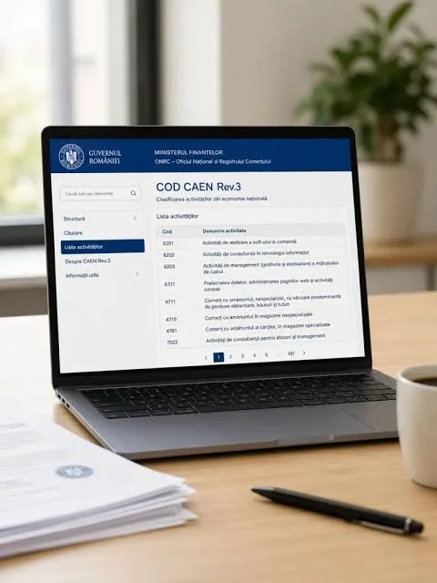 CAEN REV. 3: firmele au termen de actualizare până în septembrie 2026